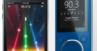 iPod touch - Zune 3.0 Blue