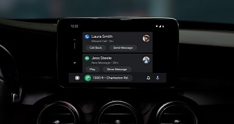 The modern Android Auto UI