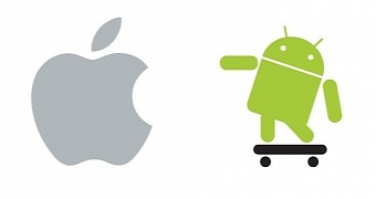 Apple and Android Logos