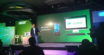 Acer Jade Primo ships with Continuum dock