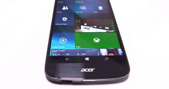 Acer Demos Continuum for Phones on Jade Primo with Windows 10 Mobile - Video