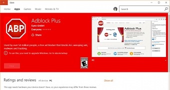 Adblock Extensions Released for Windows 10 Edge Browser
