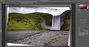 A preview of where Content-Aware Crop can help artists add computer-generated content to their photos