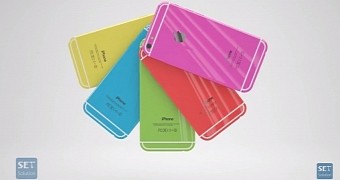 iPhone 6c concept showing plastic back