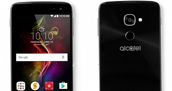Alcatel Idol 4S front and back view
