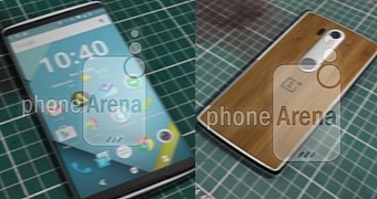 Alleged Images of OnePlus 2 Leak Out, Showing Front and Wooden Back