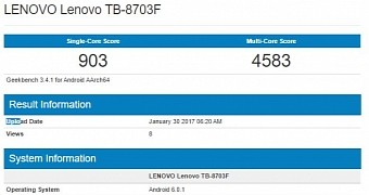 Listing for Lenovo Tab3 8 Plus