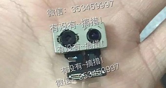 Alleged dual-camera system for the iPhone Pro