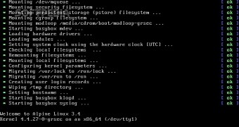 Alpine Linux 3.4.5 Released with Linux Kernel 4.4.27 LTS, Latest Security Fixes