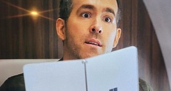 Surface Neo in the latest Ryan Reynolds movie