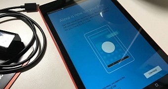 Alexa on Amazon Fire tablet
