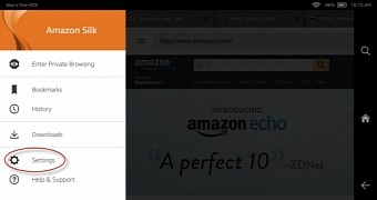 Amazon's Silk browser