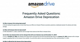 Amazon Drive is getting the ax next year