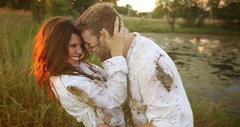 Amy Duggar and Dillon King celebrate engagement with steamy, muddy photoshoot
