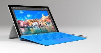 The Surface Pro 4 is Microsoft's most recent Surface model (together with the Surface Book)
