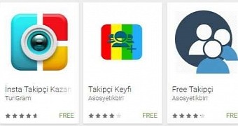 The malicious apps published in the Play Store