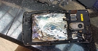 Exploded Lenovo K4 Note