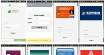 Android.ZBot uses Web injections to steal credit card data