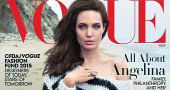 Angelina Jolie and All 6 Kids Do Vogue - Gallery