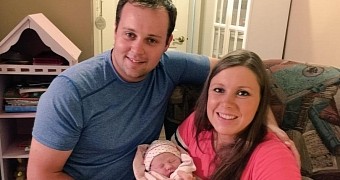 Josh and Anna Duggar in far happier times, when she had no idea what kind of man he was