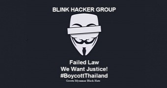 Anonymous hackers sabotage 100 Thai prison sites