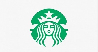 The app recommends users to turn to their browser to access Starbucks services