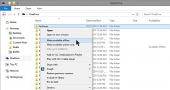 OneDrive placeholders in Windows 8
