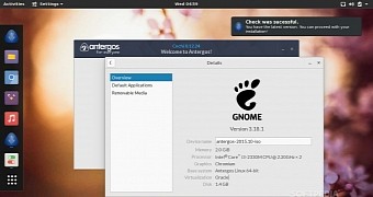 Antergos Linux Rolling Distro Now Features the GNOME 3.18 Desktop Environment