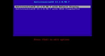 Antivirus Live CD 13.1-0.98.7
