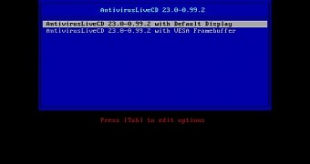 Antivirus Live CD 23.0-0.99.2 released
