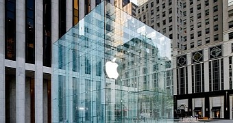 Apple's iconic store in New York