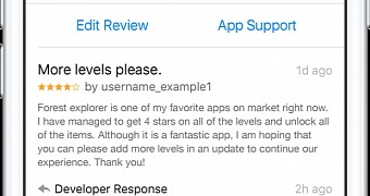 iOS developers can now reply to user reviews