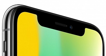 Face ID cameras on the iPhone X