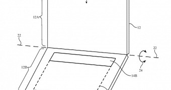 Apple MacBook patent with second OLED screen