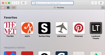 Apple's Safari browser on Mac