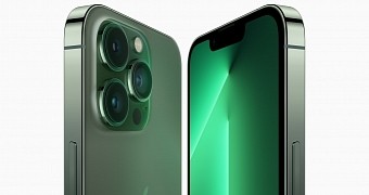 Alpine green iPhone 13 Pro
