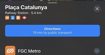 Apple Maps transit update in Europe