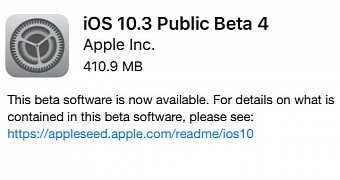 iOS 10.3 Public Beta 4