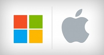 Apple and Microsoft now lead the charts in terms of market cap