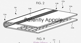 Apple MacBook patent drawing