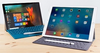 Microsoft Surface Pro and iPad Pro