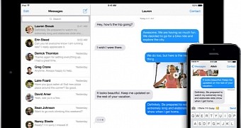 iMessage is currently exclusive to iPhones and iPads