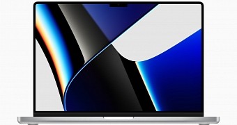 The new MacBook Pro with a notch