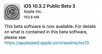iOS 10.3.2 Public Beta 3