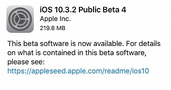 iOS 10.3.2 Public Beta 4