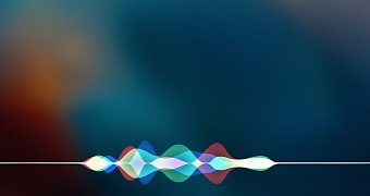 Siri animation for voice waves on an iPhone