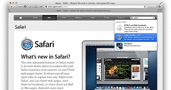 Apple's Safari is only available on macOS (and iOS)
