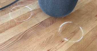 Apple's HomePod leaves white ring stains