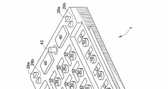 Patent drawing describing the universal keyboard
