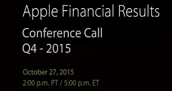 Q4 2015 conference all announcement